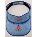 TDZ099 - Small Sun Visor Floral Tattoo 02