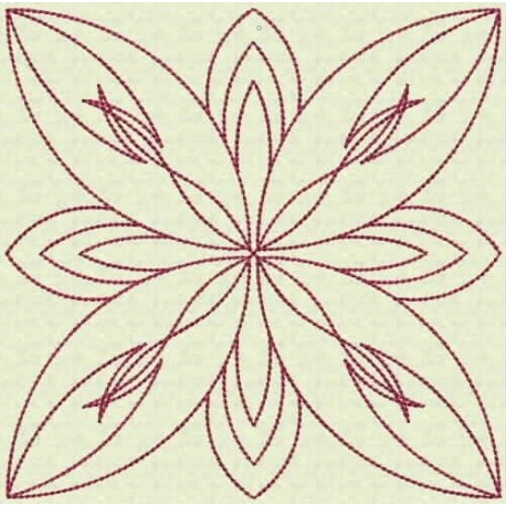 TDZ106 - Quilt Blocks 01 Backstitch 4x4